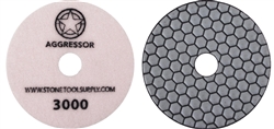 Aggressor Dry Pads - Grit 3000