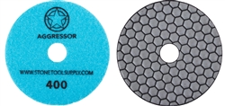 Aggressor Dry Pads - Grit 400