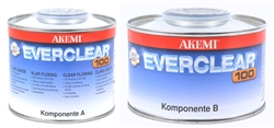 AKEMI EVERCLEAR FLOWING ADHESIVE, 900 GRAM UNIT