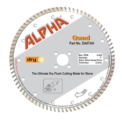 Alpha - Quad Diamond Blade - 4