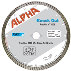 Alpha Knock Out Blades - 8"