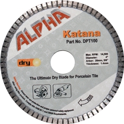 4" Katana Dry Saw Blade