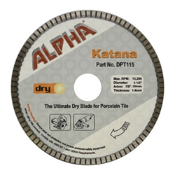 4-1/2" Katana Dry Saw Blade