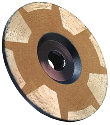 4" Alpha DS Style Grinding Wheel - Grit: Coarse