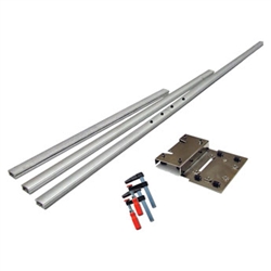 Guide Rail Bundle (3 Rails, 6 Clamps, Connector , 4 Screws)