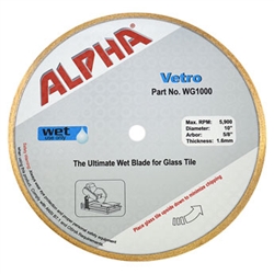 10" Vetro Premium Wet Cutting Blade