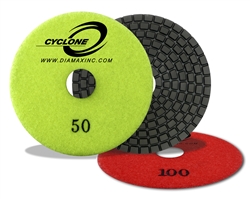 3" Cyclone Premium Polishing Disks S Series - 800 Grit