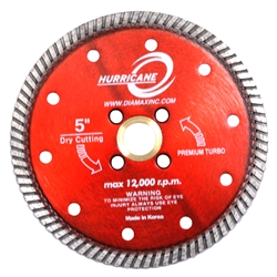 5" HURRICANE GRANITE TURBO BLADE