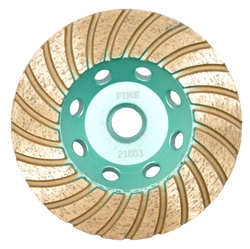 Duster 4" Green Cup Wheel, Fine