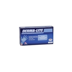 DERMA-LITE PF NITRILE GLOVES, MEDIUM