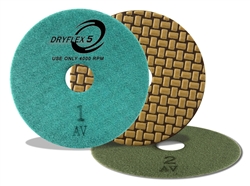 4" Dryflex 5 Polishing Disks - Step 1