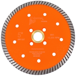 DUSTER 5" GRANITE TURBO BLADE PREMIUM "ORANGE"