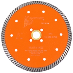 DUSTER 6" GRANITE TURBO BLADE PREMIUM, "ORANGE"