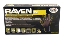 RAVEN PF BLACK PRO STRENGTH GLOVES, LARGE