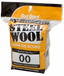 RED DEVIL STEEL WOOL # 00