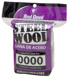 RED DEVIL STEEL WOOL # 0000