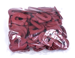 1/8" RED SHIMS, 100 PCS